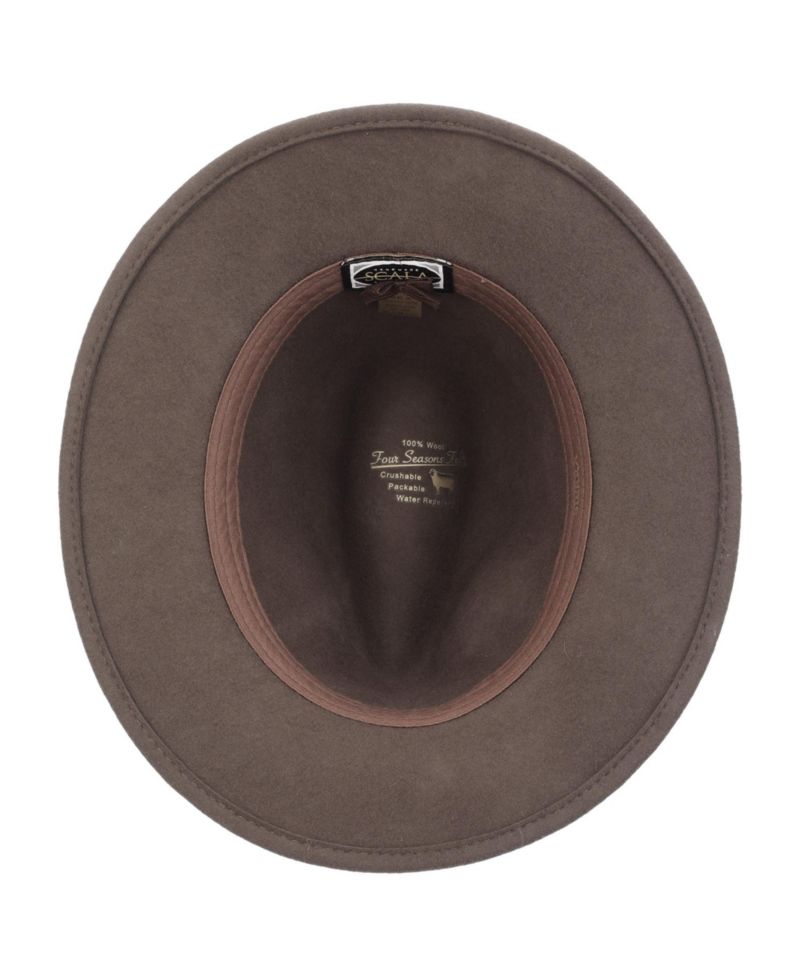 Men's Crush Wool Felt Safari Hat