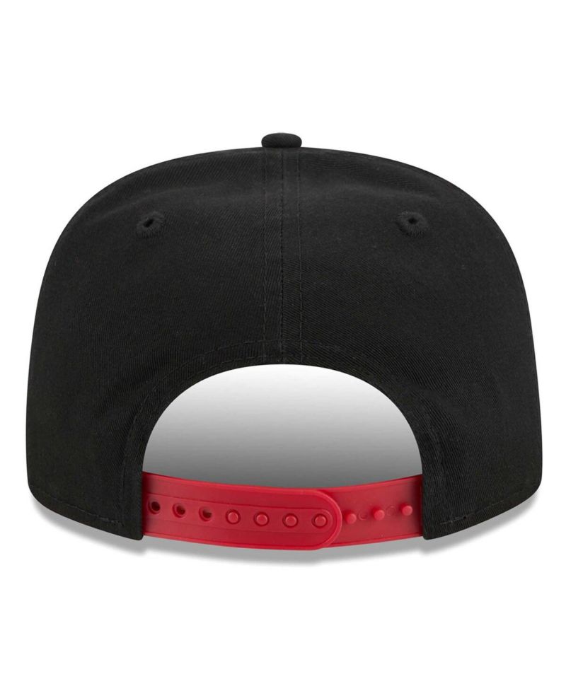 Men's Black Atlanta United FC Heritage The Golfer Snapback Hat