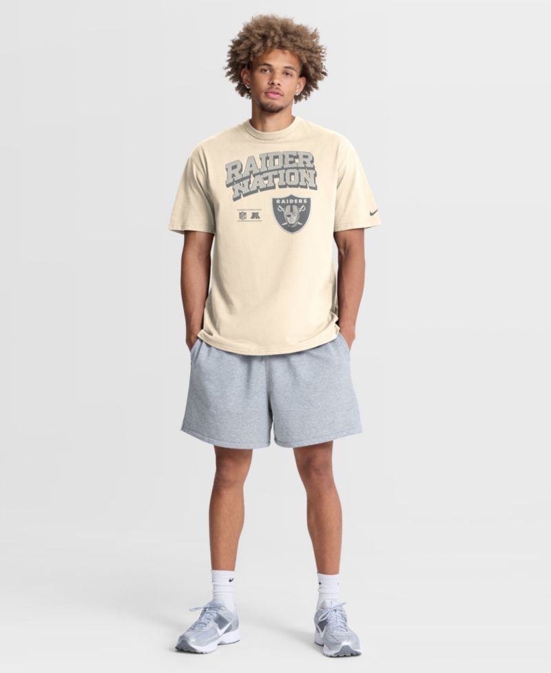 Men's Las Vegas Raiders Max90 Vintage Relaxed-Fit Heavyweight-Cotton T-Shirt