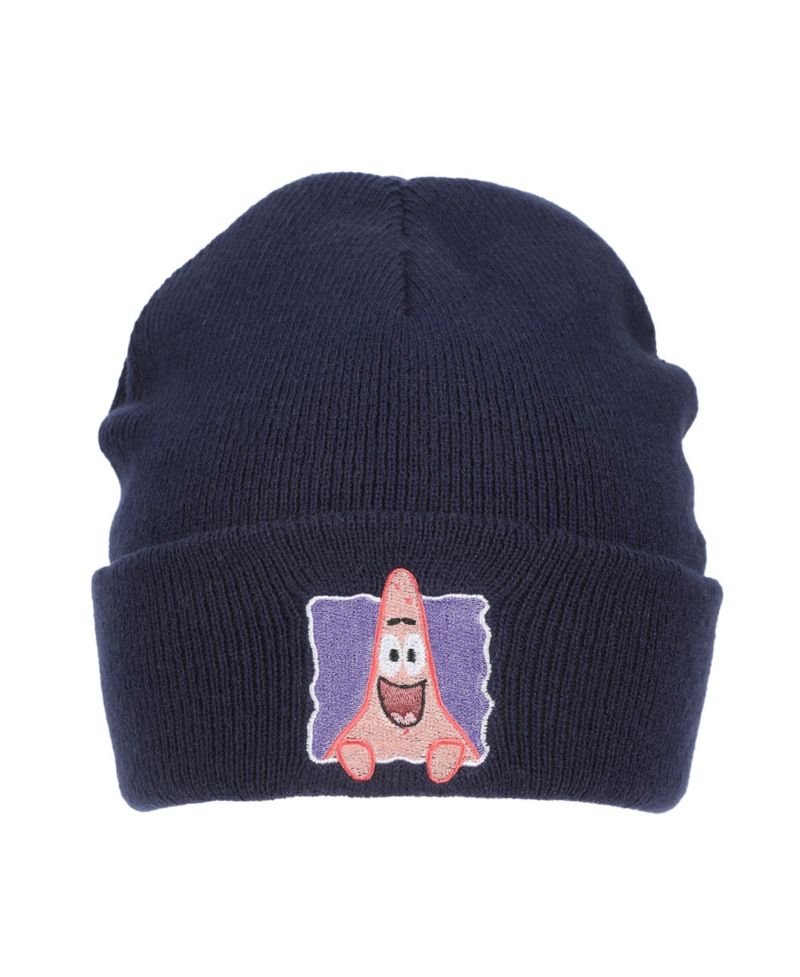 Men's Patrick Embroidery Acrylic Knit Standard Cuff Beanie