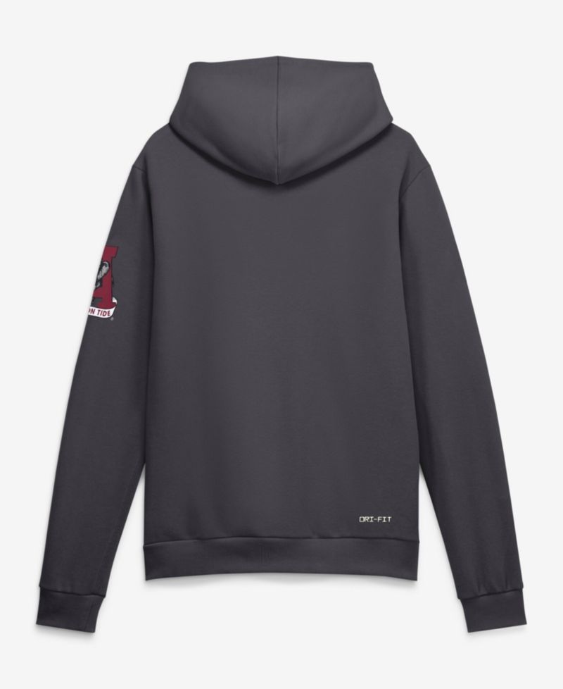 Men's Anthracite Alabama Crimson Tide 2026 Sideline Standard Issue Dri-FIT Hoodie