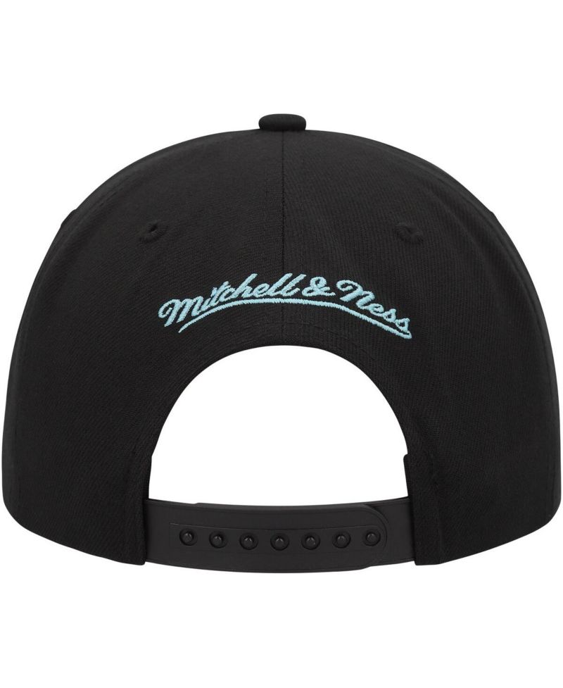 Men's Black Seattle Kraken Core Team Script 2.0 Snapback Hat