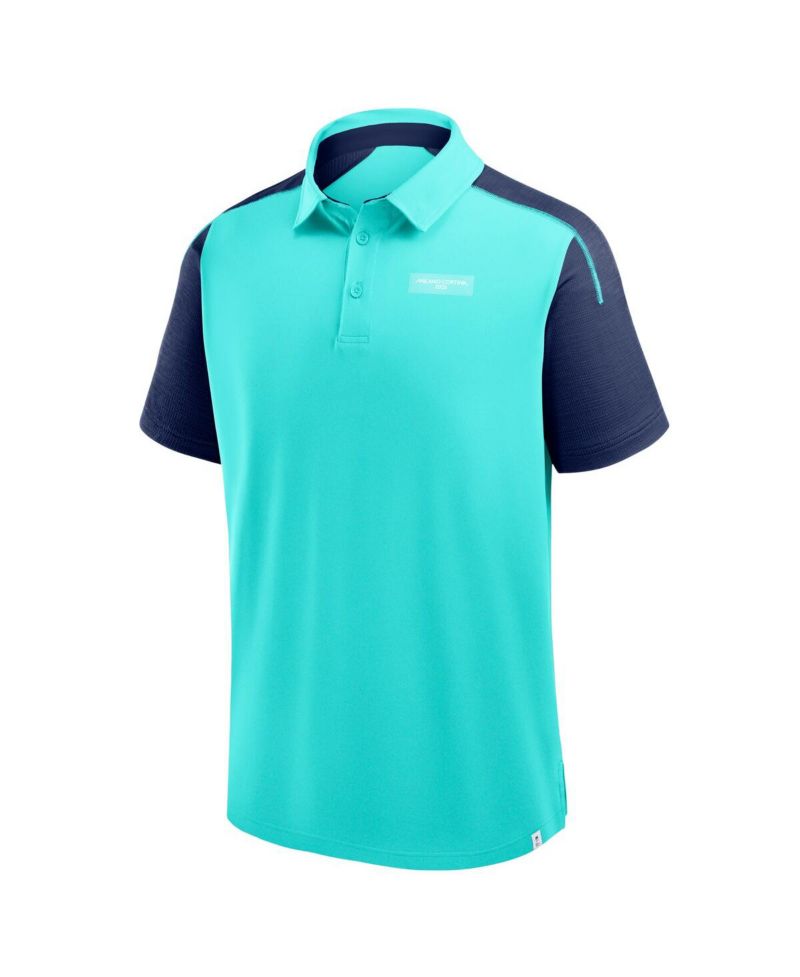 Men's Aqua Milano Cortina 2026 Winter Defender Polo Shirt