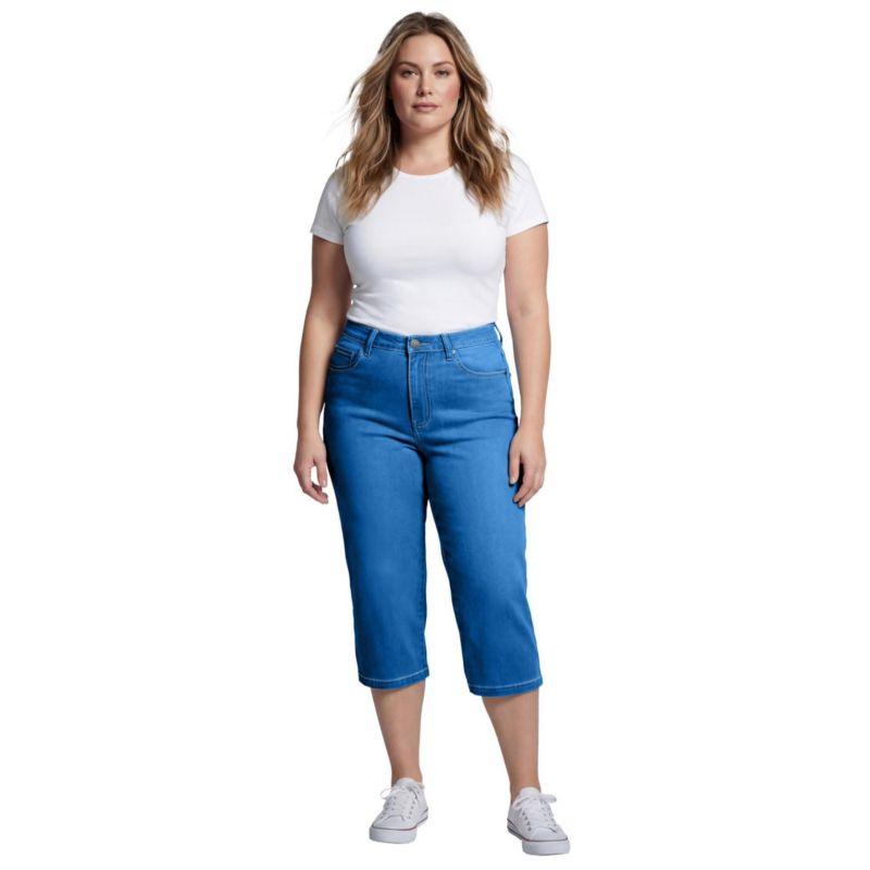 Women's Butter Denim Straight Crop