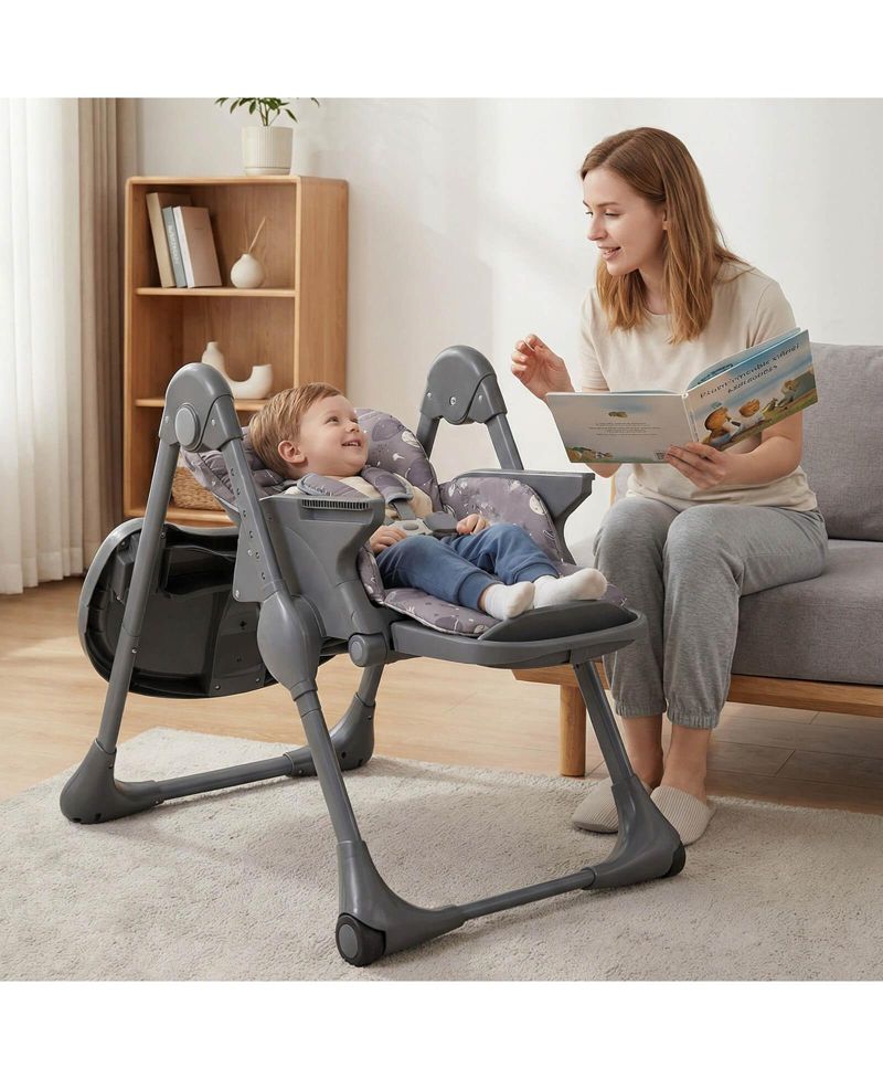16-in-1 Baby High Chair with Activity Center Booster Seat