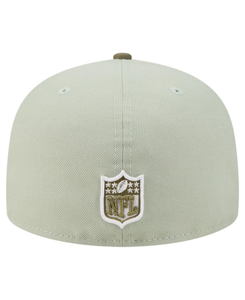 Men's Light Green/Olive Pittsburgh Steelers Color Pack 59FIFTY Fitted Hat