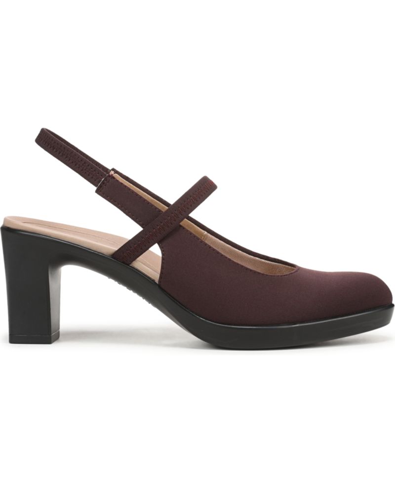 Women's Evoke Block Heel Slingback Pumps