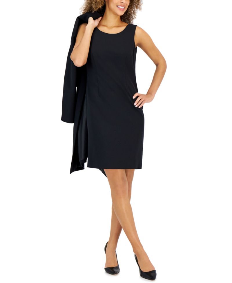 Women's Crepe Topper Jacket & Sheath Dress outfit