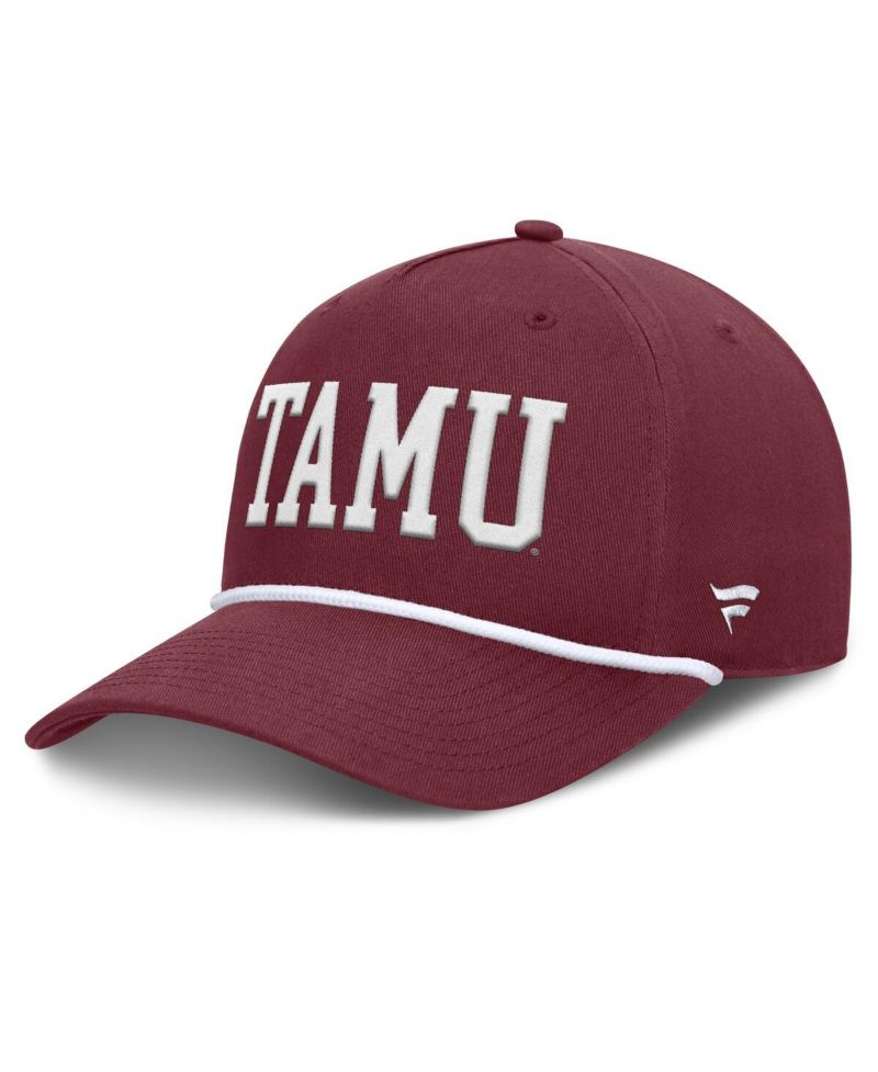 Men's Maroon Texas A&M Aggies Foul Ball Rope Adjustable Hat