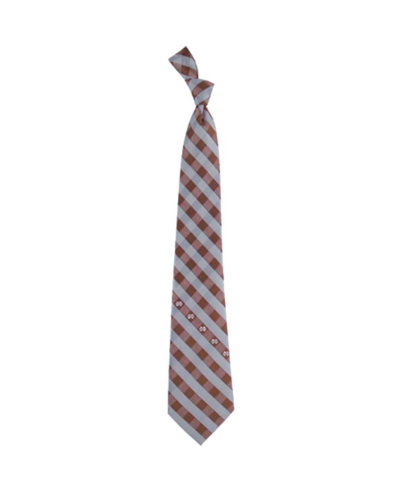 Men's Mississippi State Bulldogs Woven Checkered Tie