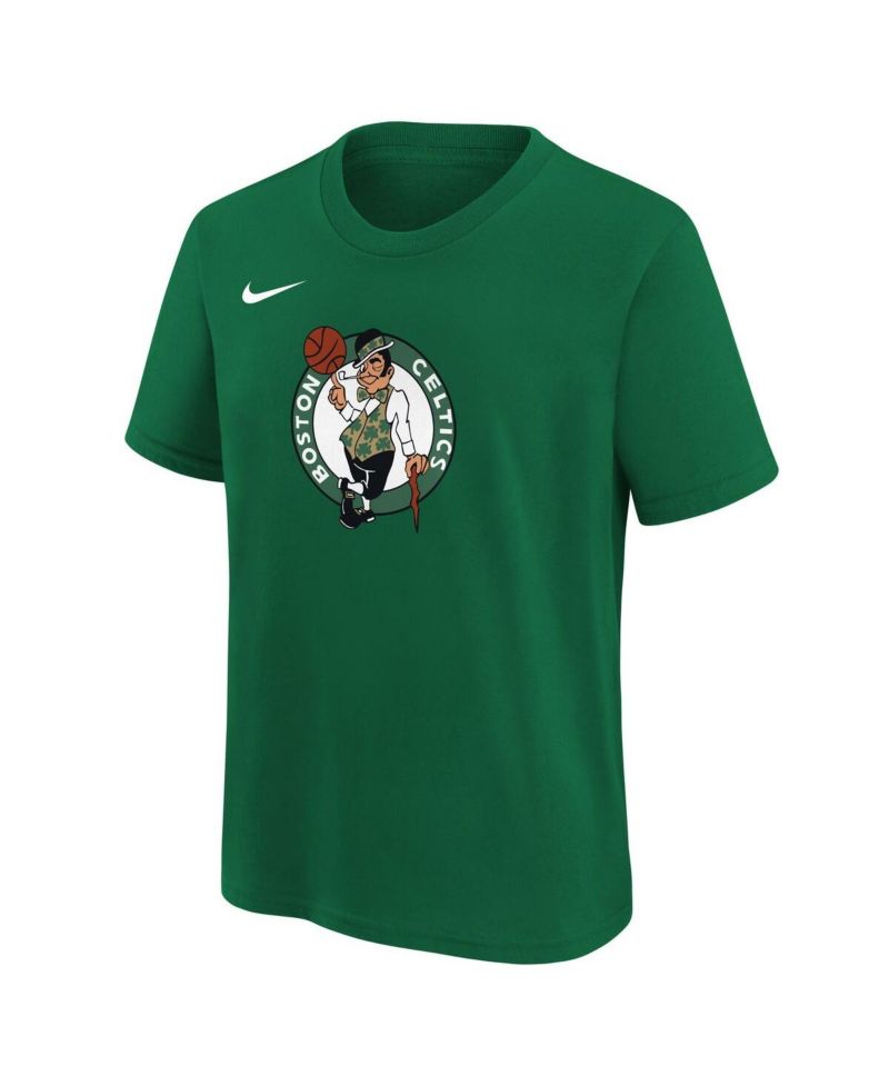 Big Boys and Girls Kelly Green Boston Celtics Team Essential Logo T-Shirt
