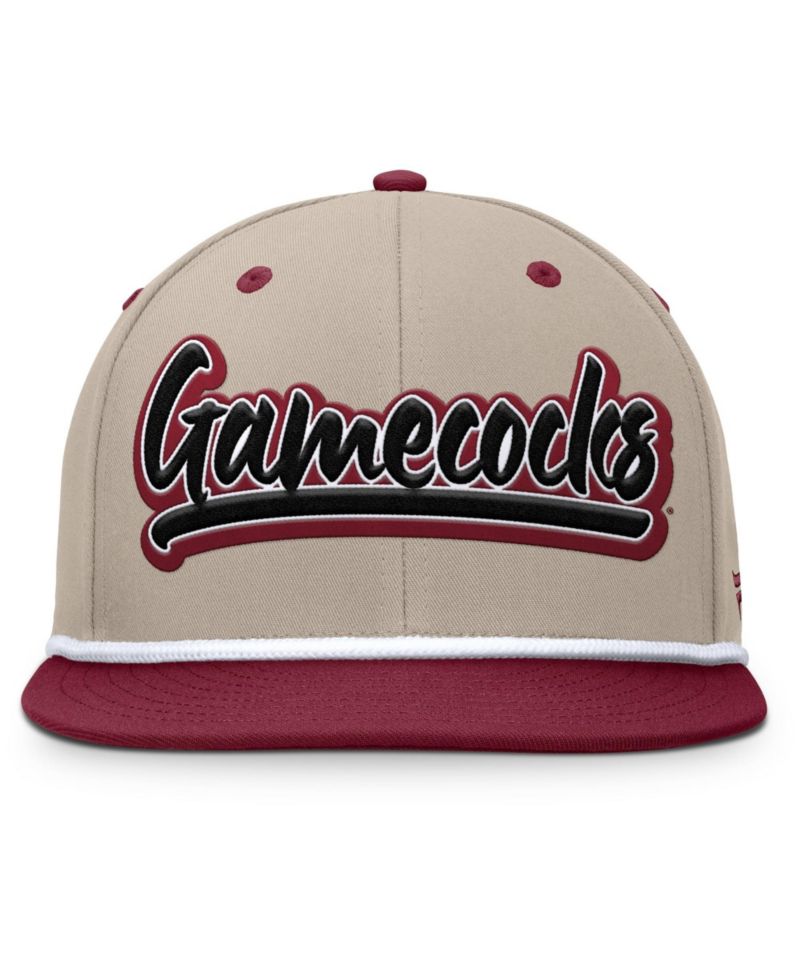 Men's Khaki/Garnet South Carolina Gamecocks Colt Fitted Hat