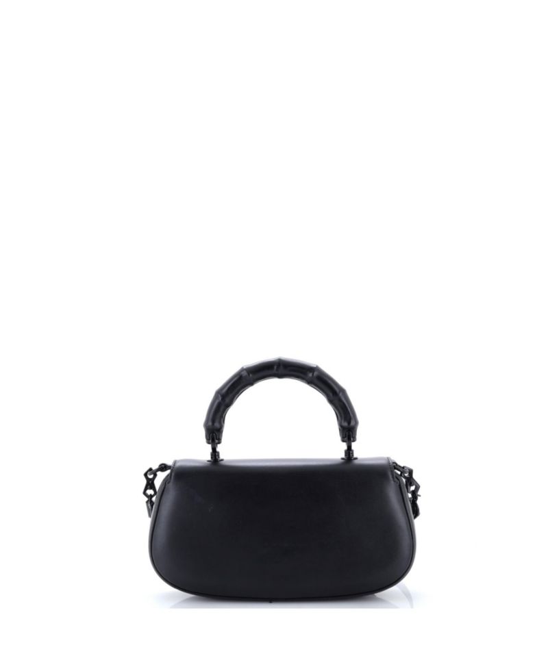 Medium Bamboo Diva Top Handle Bag Leather