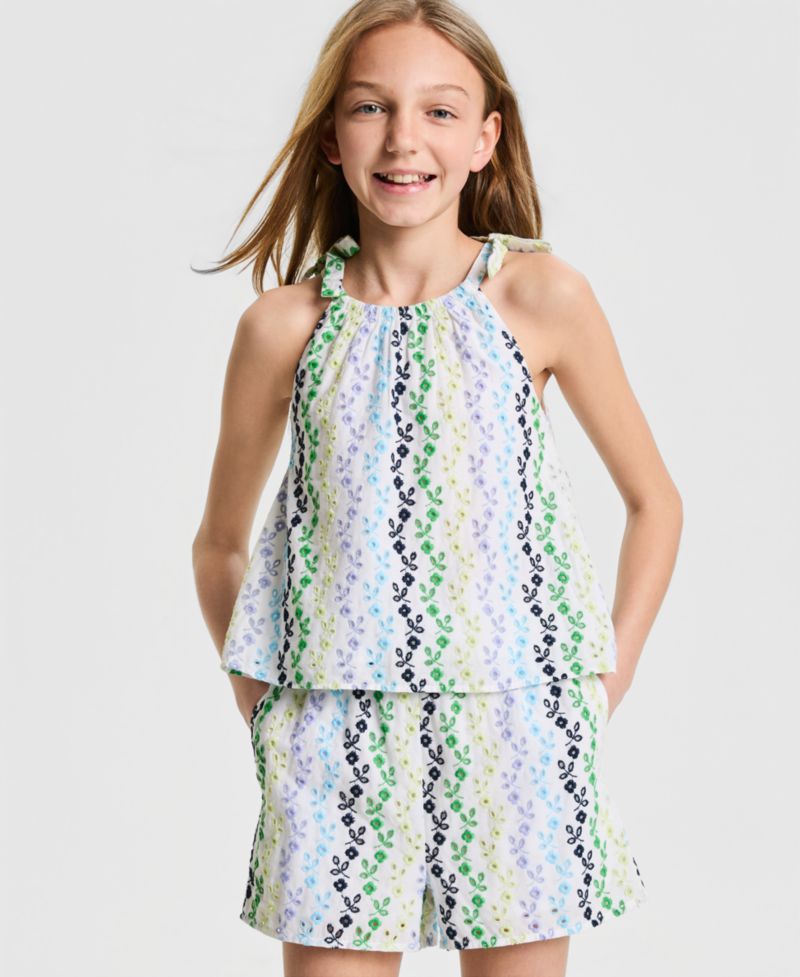 Girls' 7-16 Halter Sleeveless Top