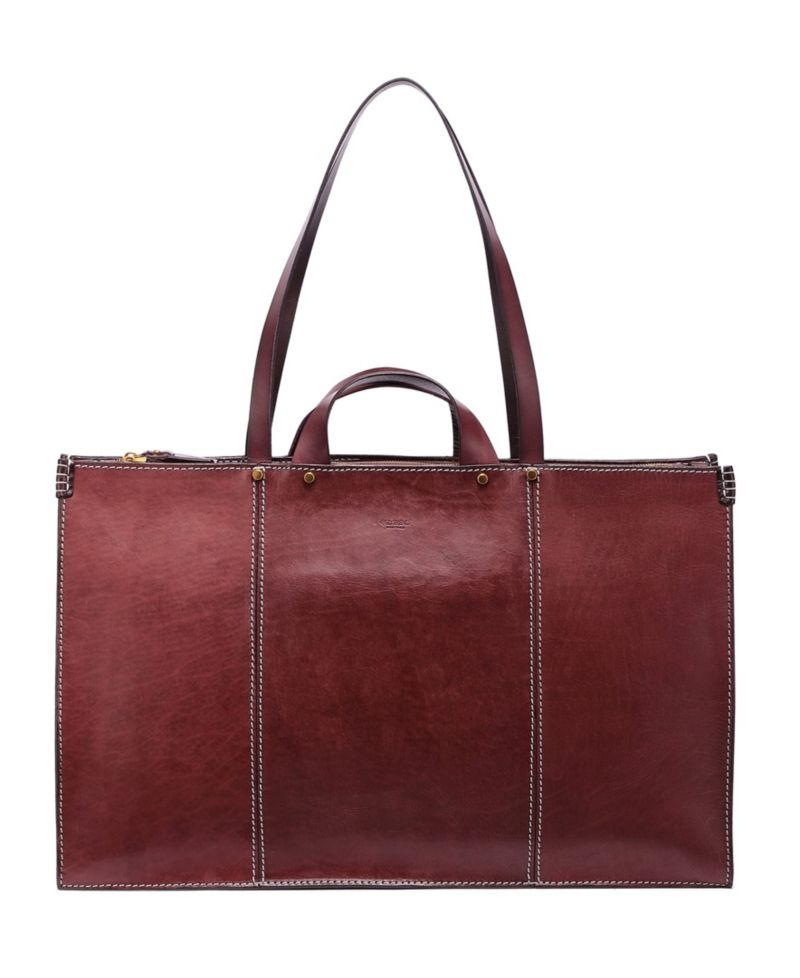 Sandstorm Extra-Large Leather Tote Bag