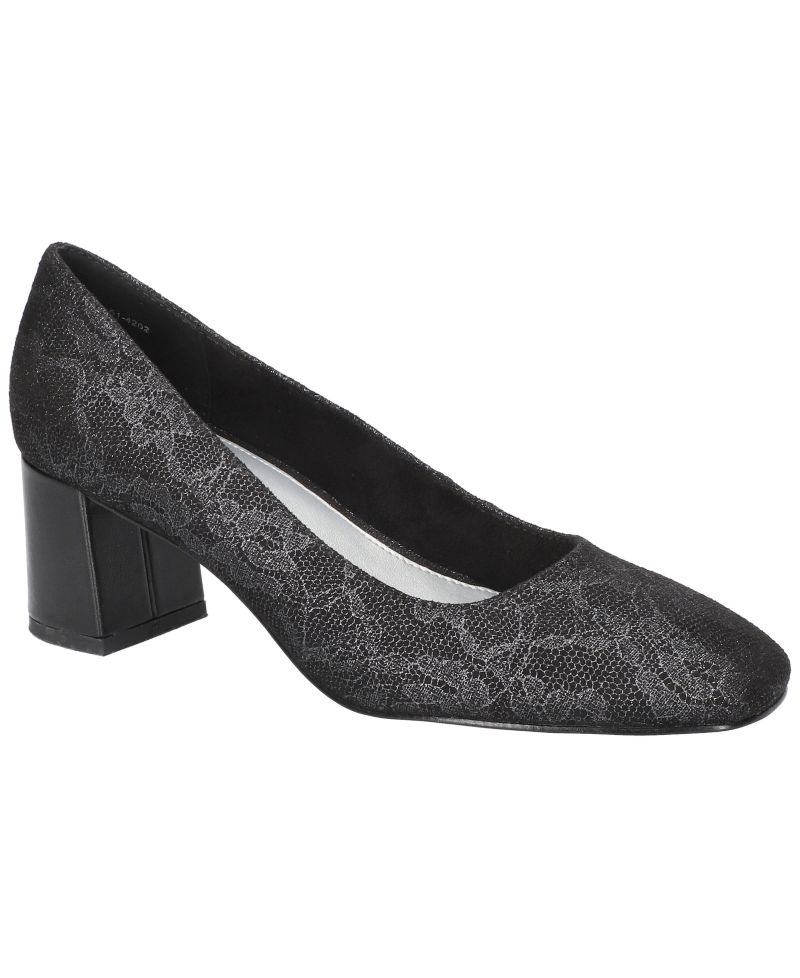 Jillian Women's Block Heel Square Toe Pumps