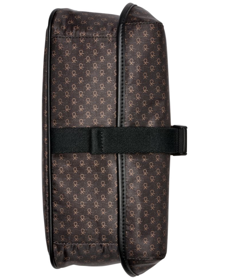 Elora Nylon Mini Signature Top Zipper Crossbody
