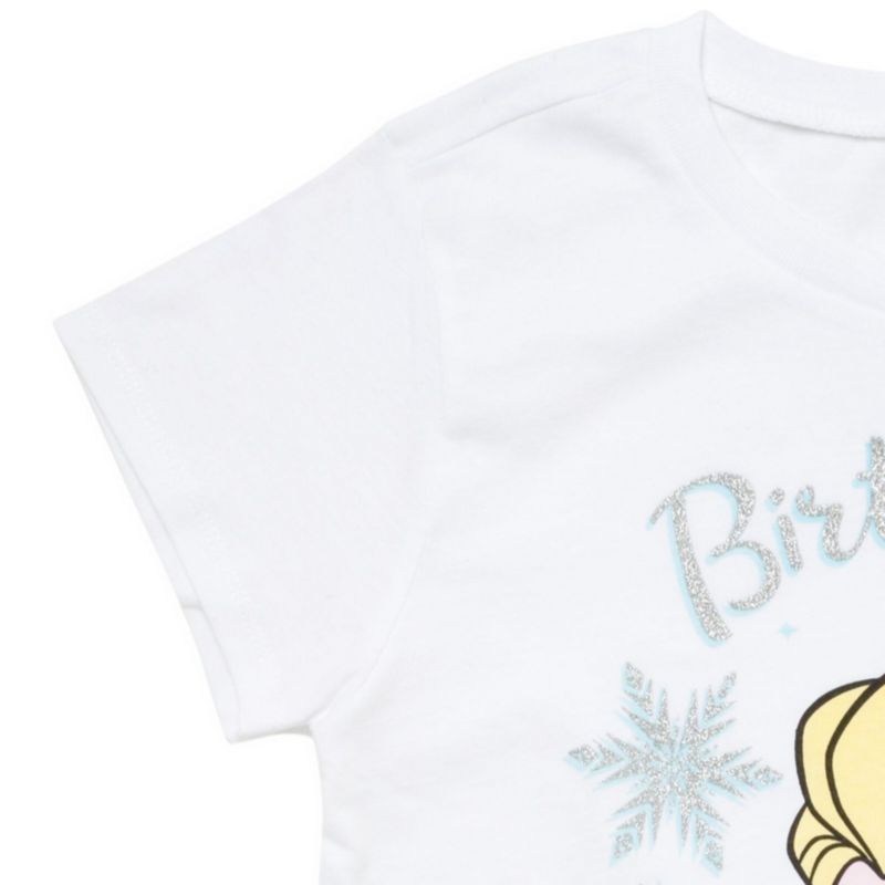 Toddler Girls ( 2T to 5T) Birthday Graphic T-Shirt