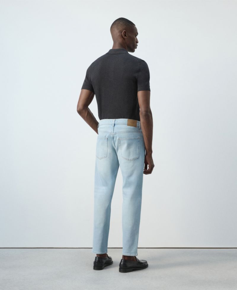 Men's Ben Cropped Tapered-Fit Jeans