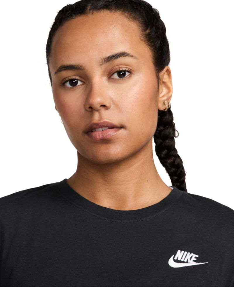 Plus Size Sportswear Club Long-Sleeve T-Shirt