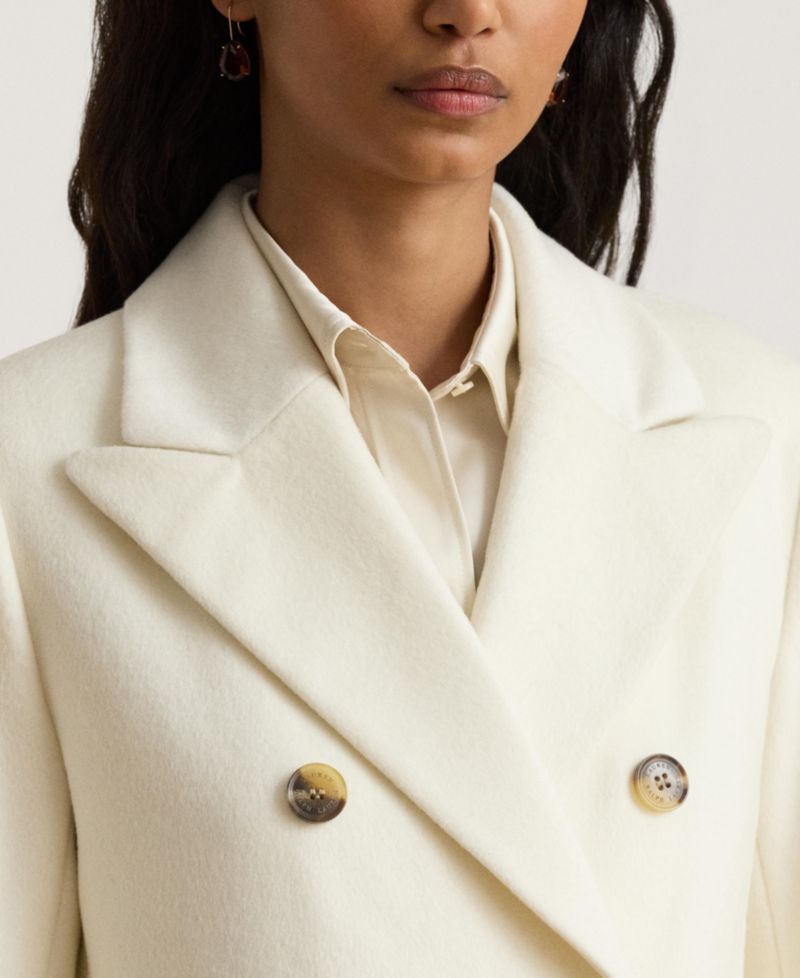 Women's Maxi Wool-Blend Coat