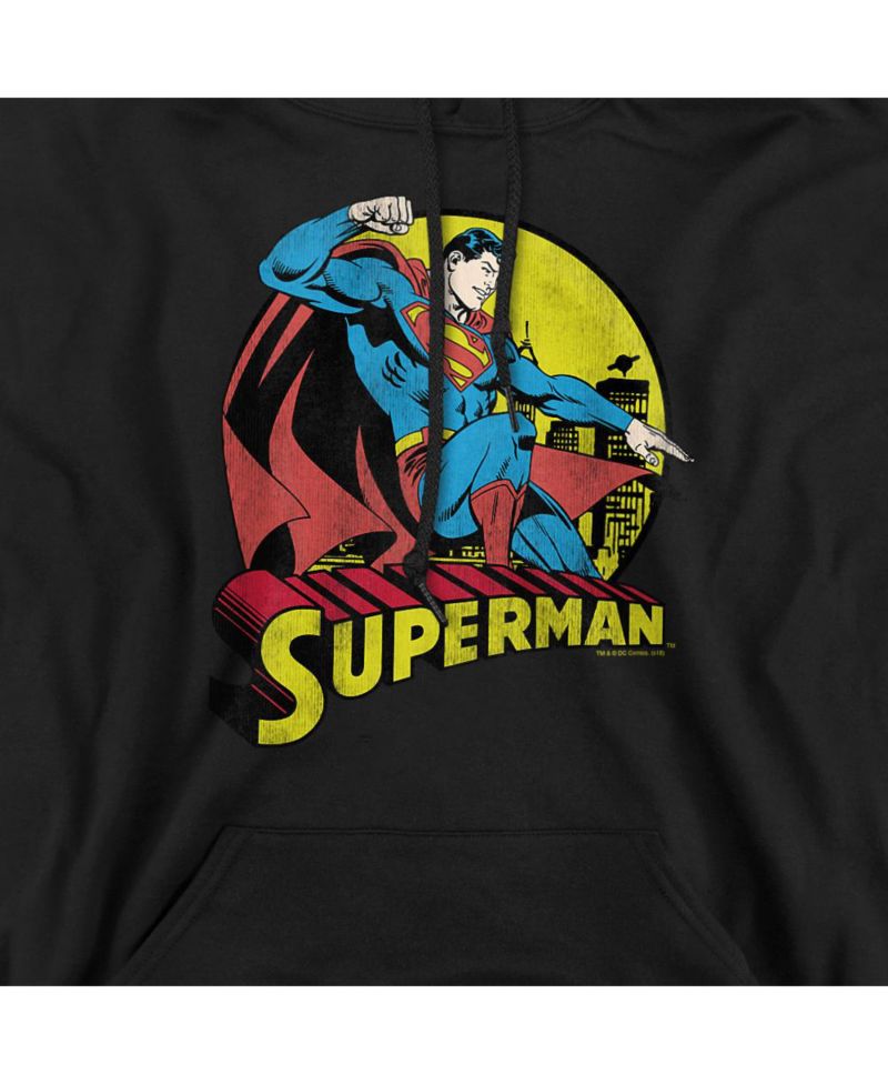 Men's DC Graphic Kangaroo-Pocket Hoodie