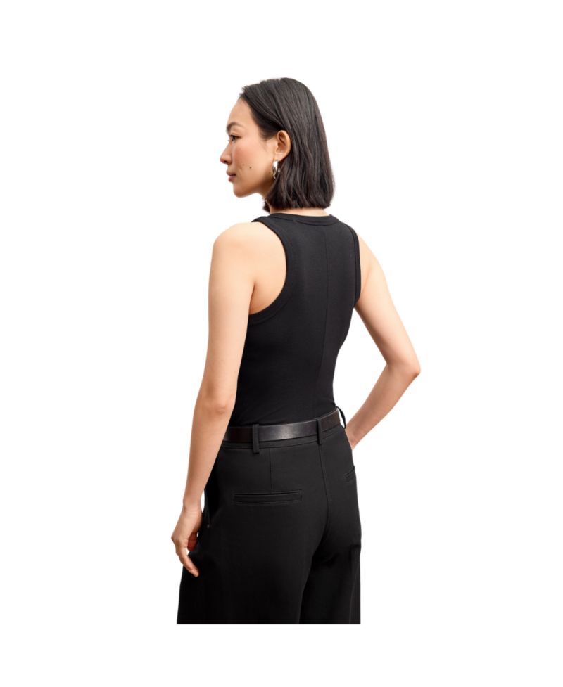 Women's Aubry Layering Tank - Organic Ribbed Pima Cotton