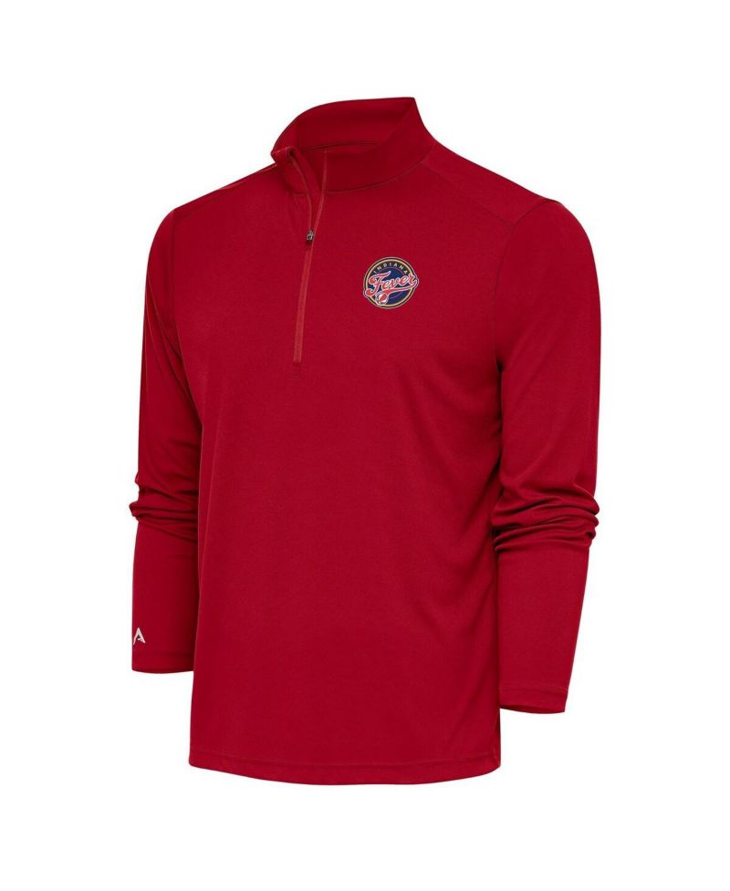 Men's Red Indiana Fever Tribute Quarter-Zip