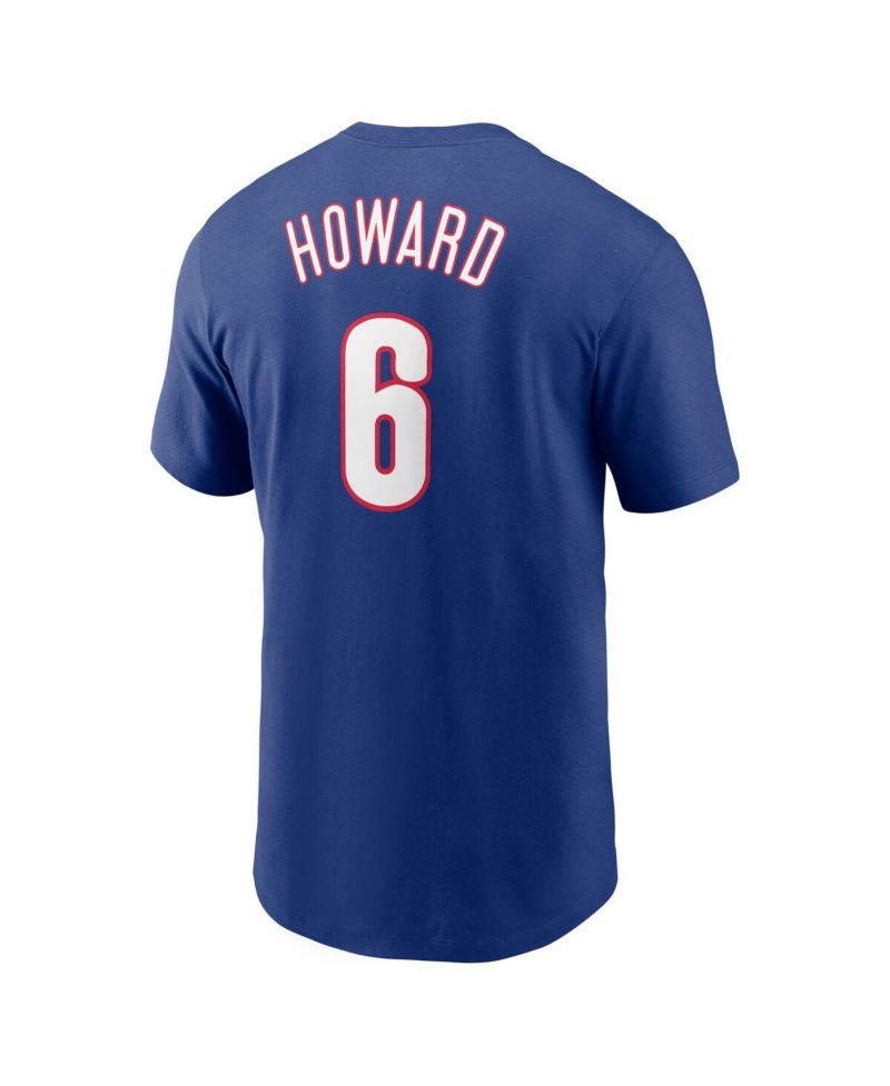 Men's Ryan Howard Royal Philadelphia Phillies Fuse Name & Number T-Shirt