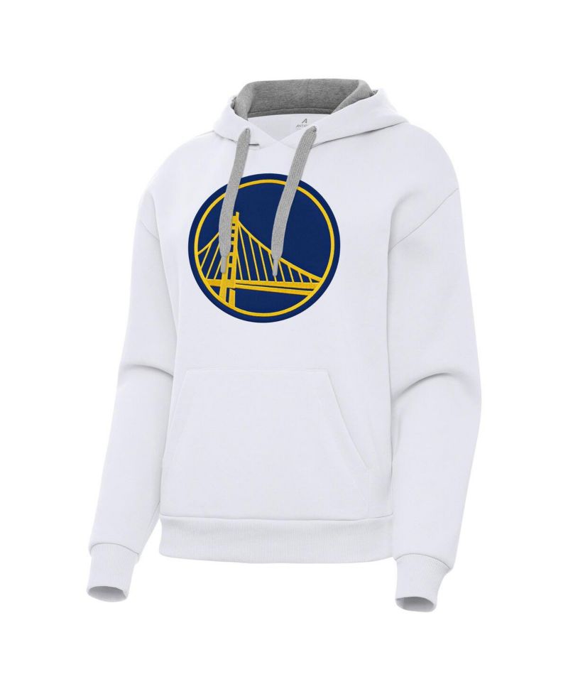 Women's White Golden State Warriors Victory Pullover Hoodie