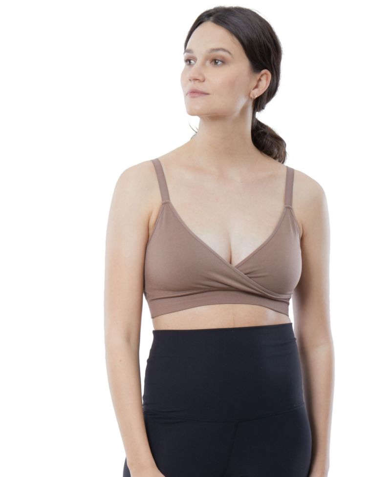 Women's Maternity Cooling Crossover Nursing Bra