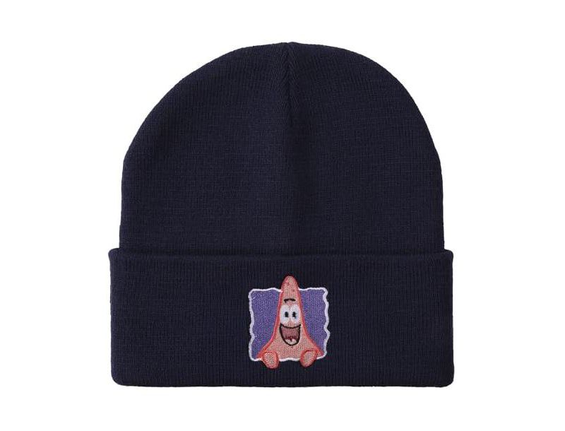 Men's Patrick Embroidery Acrylic Knit Standard Cuff Beanie