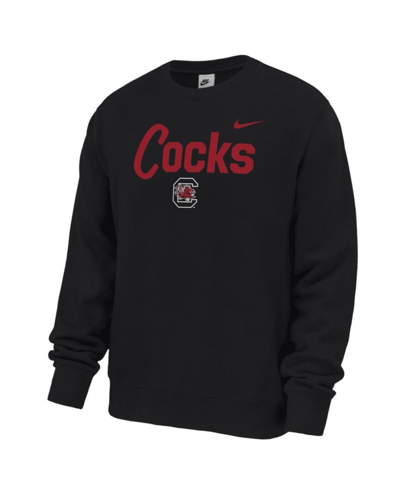 Men's Black South Carolina Gamecocks Go Cocks Club Fleece Sweatshirt
