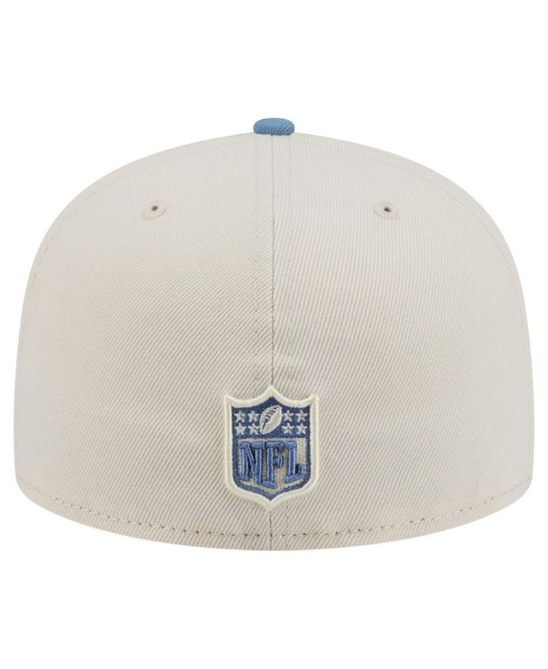 Men's Cream/Blue San Francisco 49ers Color Pack 59FIFTY Fitted Hat