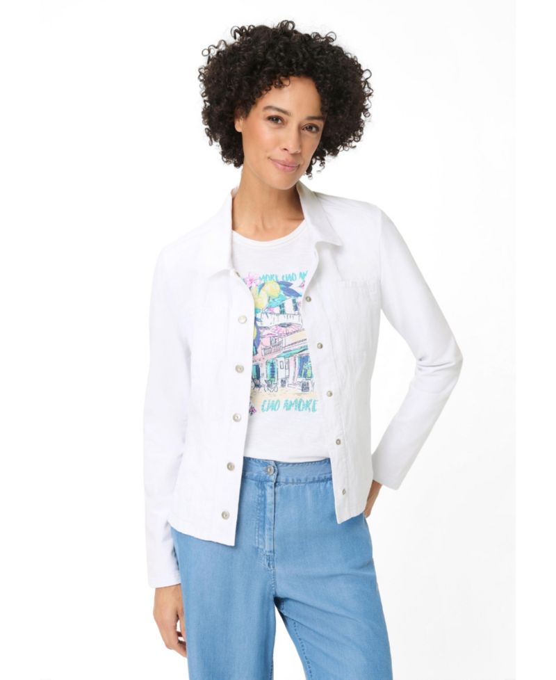 Women's Mixed Media Jacket