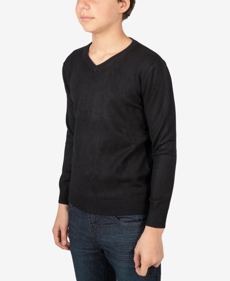 Boy's Basic V-Neck Sweater
