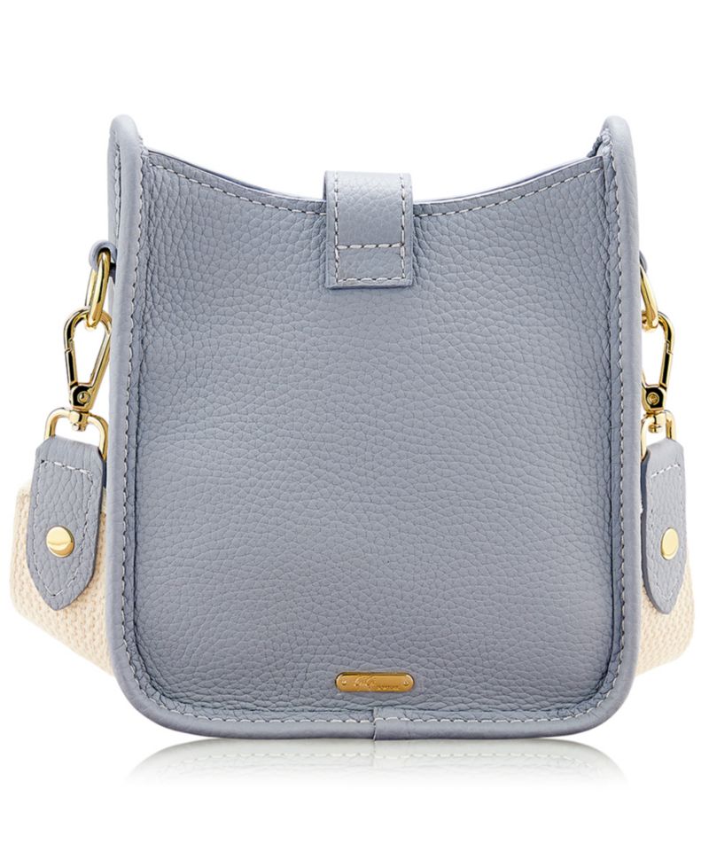 Ellie Pebble Leather Mini Crossbody Handbag