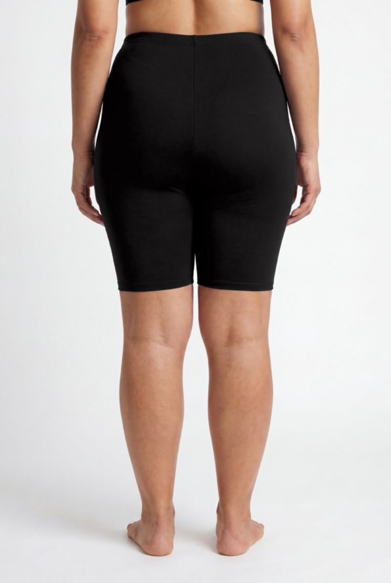 Women's Chlorine Resistant Long Bike Short Swim Bottom