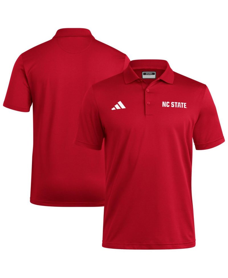 Men's Red NC State Wolfpack Ultimate 365 Ottoman Polo Shirt
