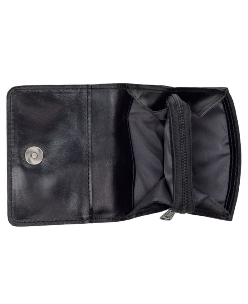 Verla Boxed Full Grain Leather Trifold Wallet