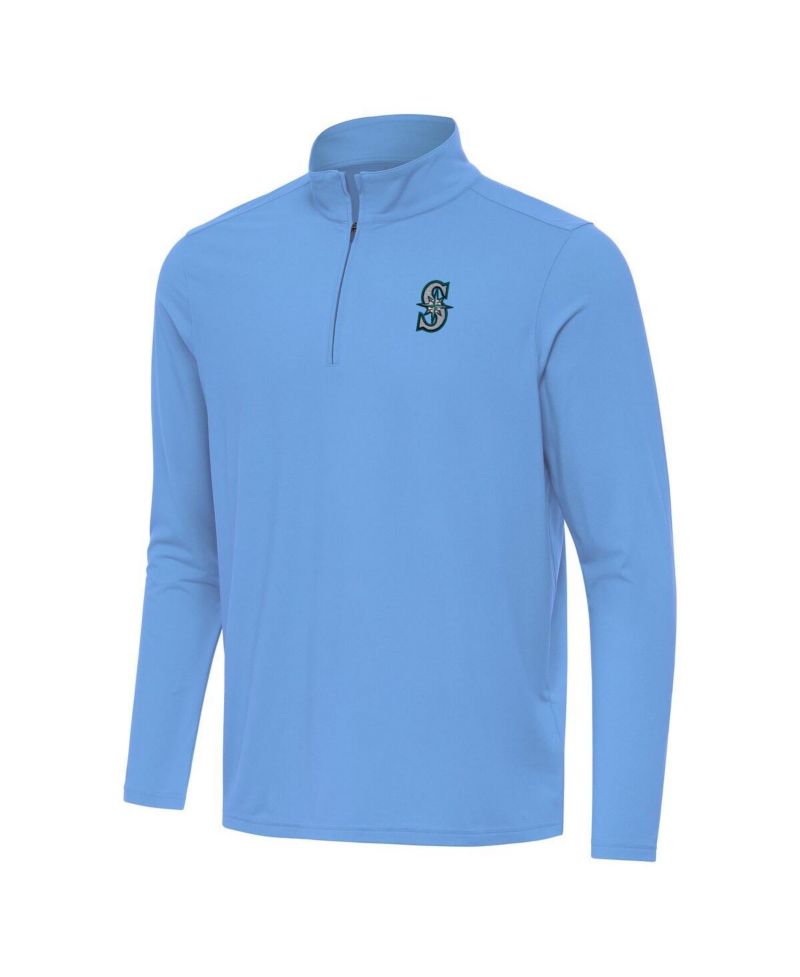 Men's Powder Blue Seattle Mariners Intent Quarter-Zip