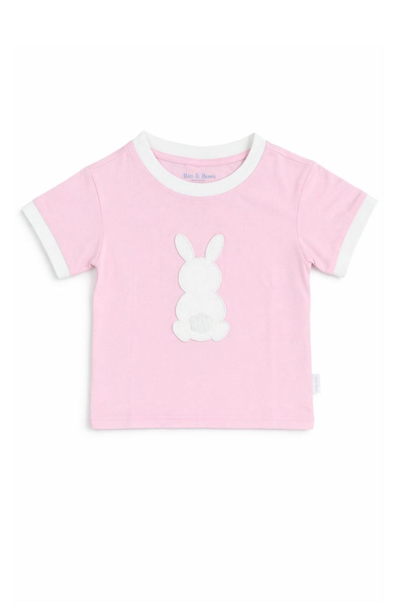 Little Girls Little/Big Cottontail Bunny T-Shirt