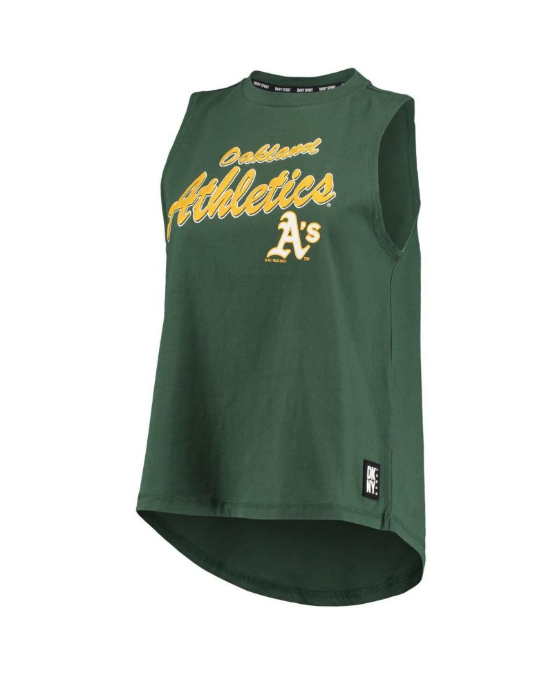 Women's Green Oakland Athletics Marcie Tank Top