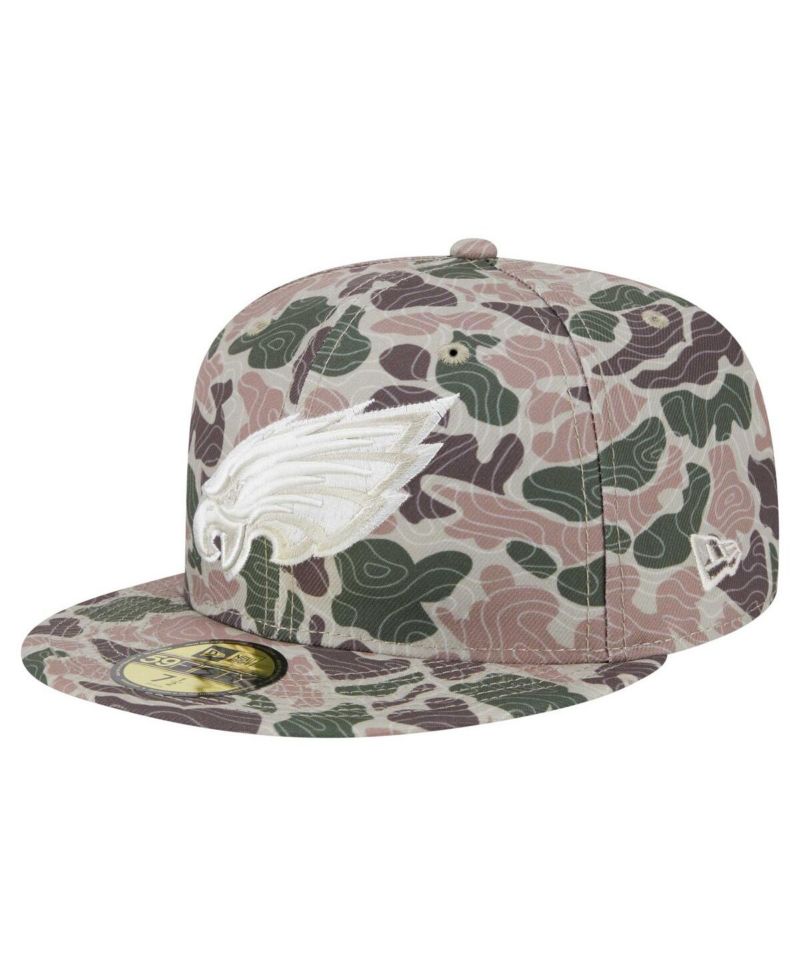 Men's Philadelphia Eagles Geo Camo 59FIFTY Fitted Hat