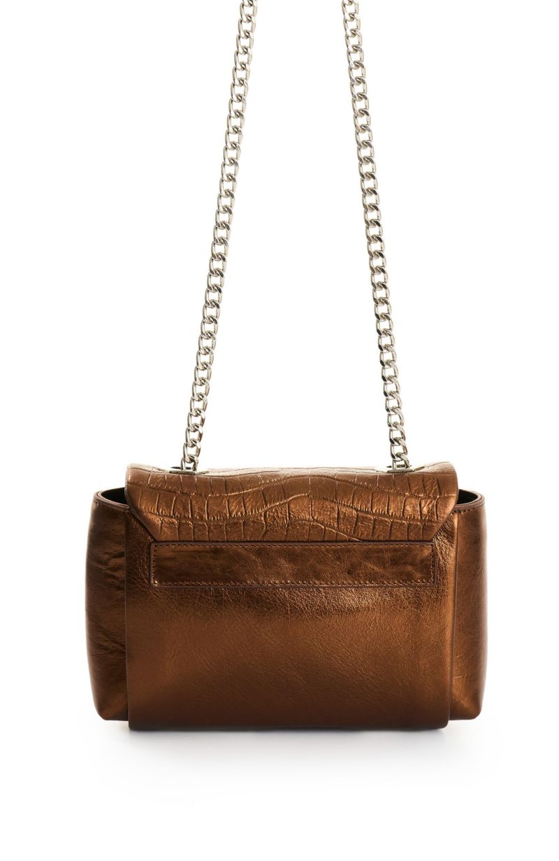 Mini Lili Leather Crossbody Bag