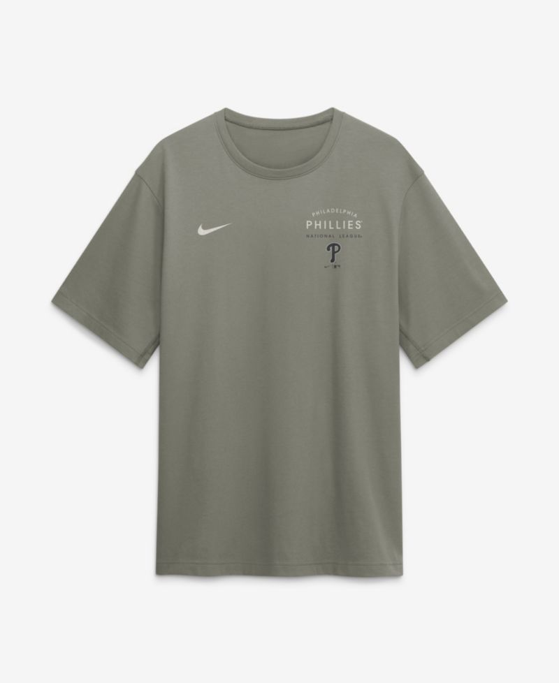 Men's Olive Philadelphia Phillies Statement Dri-FIT Primary T-Shirt