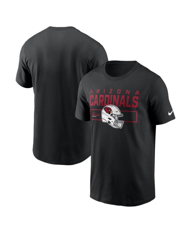 Men's Black Arizona Cardinals Primetime Helmet Essential T-Shirt