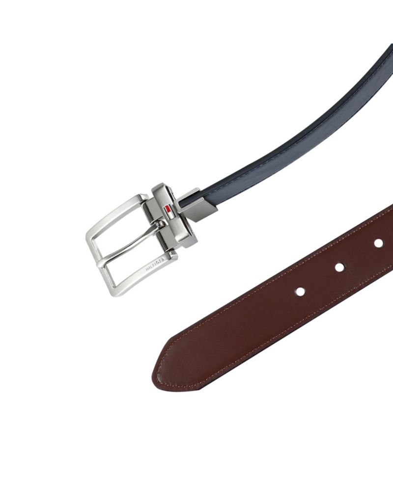 32MM Men's Two-In-One Reversible Dress Belt