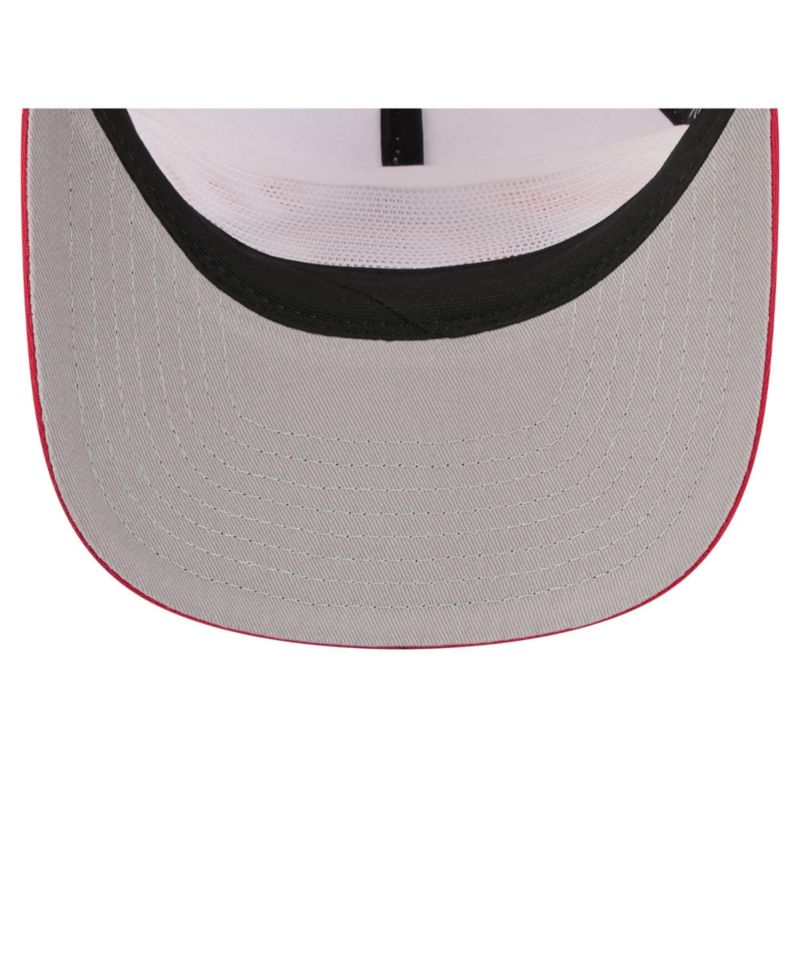 Men's White/Red Cincinnati Reds Retro Cut 19TWENTY Adjustable Trucker Hat