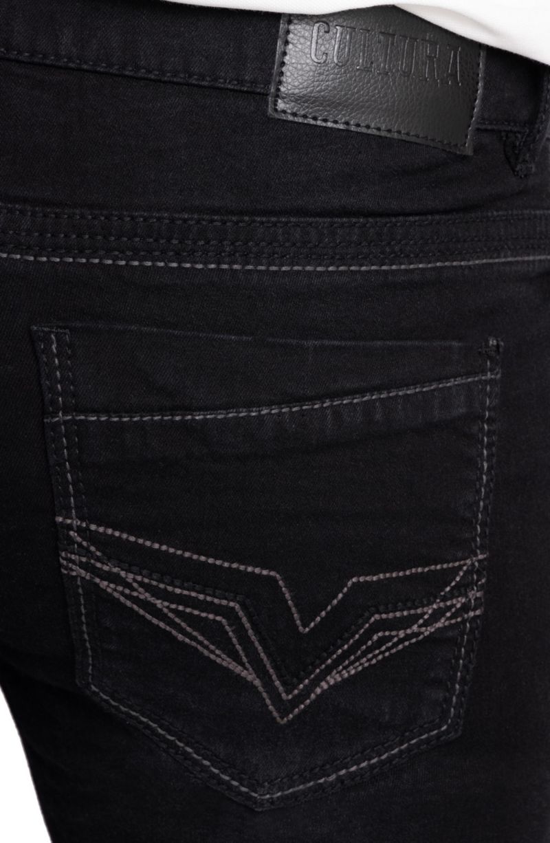 Men's Saddle Stitch Denim Shorts